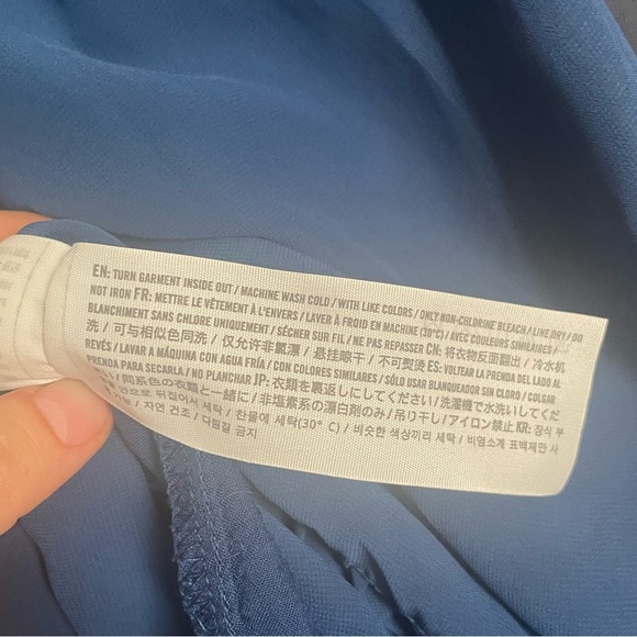 Abercrombie & Fitch Blue Dress. Pre-Owned. - Picture 5 of 7
